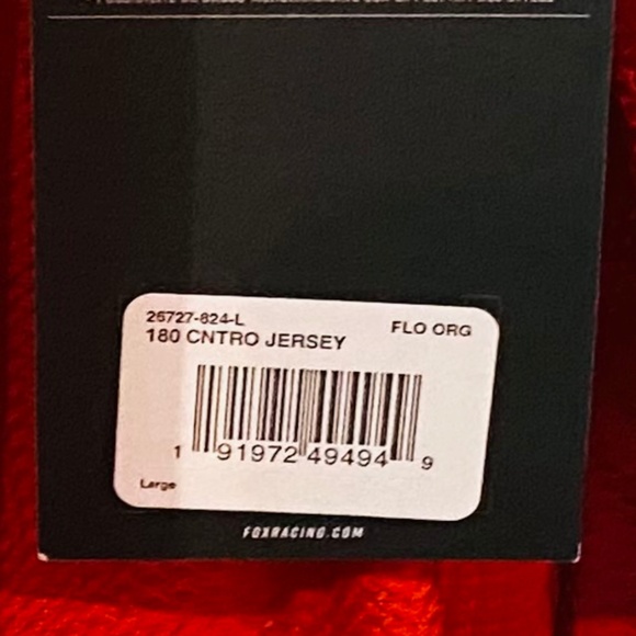 🦊New! FOX 180 Motocross Motorcycle Racing Jersey Size L Sharp Graphics & Colors - Picture 6 of 7